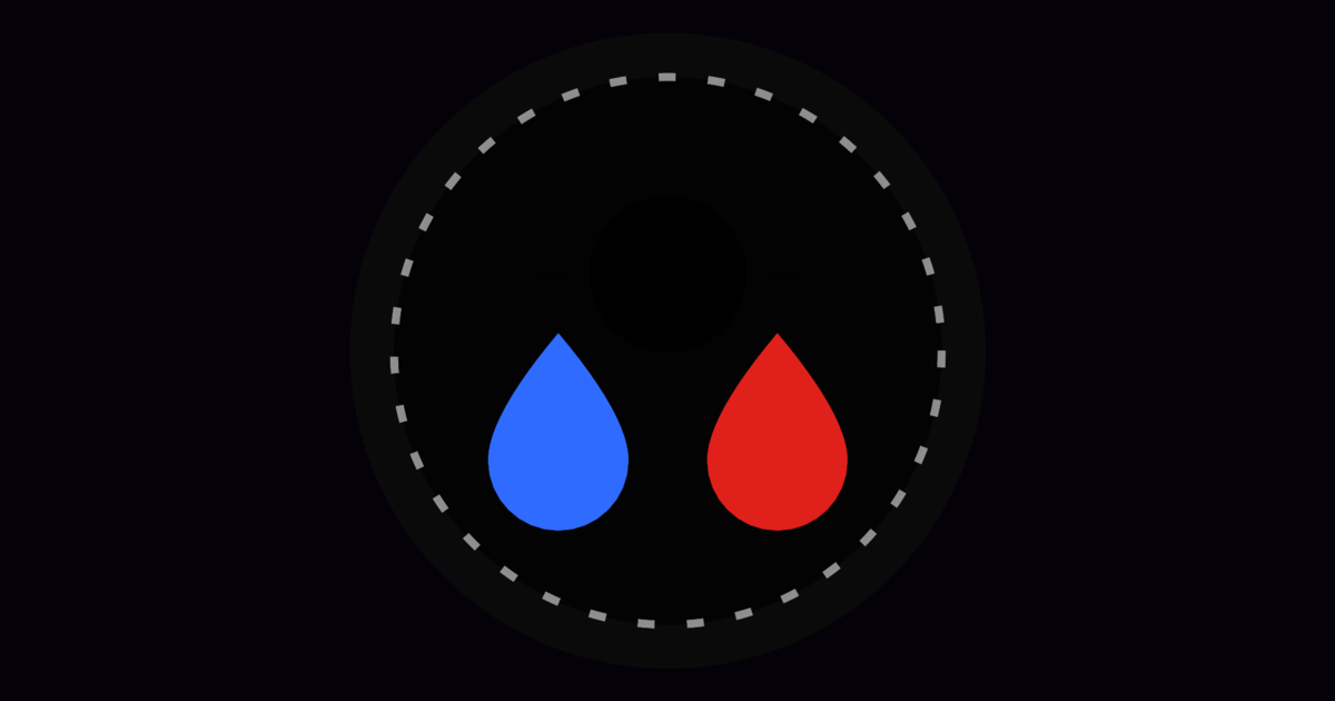 Triune spectrum emblem